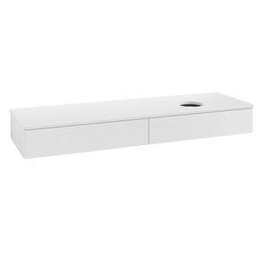 Wastafelonderkast Antao 1600x190x500mm G.White.L L16110GF