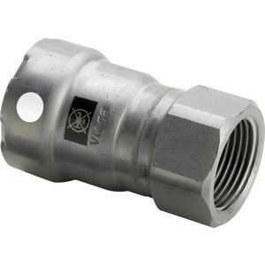 Schroefbus recht Megapress-S 1/2"x1/2"bn.dr. 4312 VVE=10