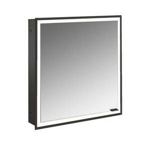 Spiegelkast Prime Facelift inbouw 600mm 1 deur Ip 20 Zw Li