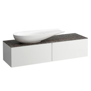 Onderbouwkast 1600X500 2 laden cutout L kraangat Spec col