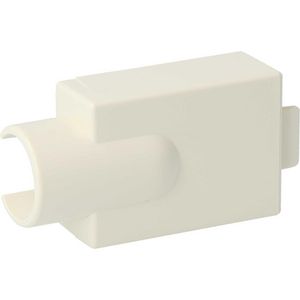 Verloopmof buis 16mm F25V16 creme RAL1013