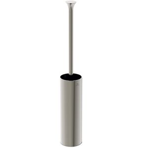 Closetborstelgarnituur 81x88x513mm silver storm (rvs-look) La Dolce Vita