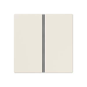 Tastafdekking A/AS 2-voudig compleet wit KNX