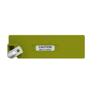 Met hangslot afsluitbare elementen laagspan.BS RS100 VVE=10