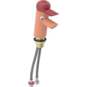 Bambini kinder eenhandel wastafelmengkraan rood oranje