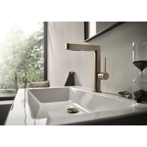 Wastafelkraan Finoris 230 2 straalsoorten uittrekbare vuistdouche Brushed Bronze