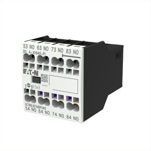 Hulpcontactblok 4m 0v frontmont. DILA DILM7-DILM15 VVE=5