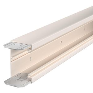 Lengte a 2m. Wandgoot met bodemperf. 70x110 creme wit