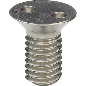 Schroevenset M5x10 chroomnikkelstaal/blank