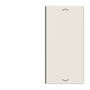 Tastafdekking 2-voudig pijl compleet LS wit KNX