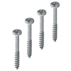 KIT 4 SCHROEVEN-ZELFTAPPENDE STALEN SCHROEVEN-VOOR RECHT