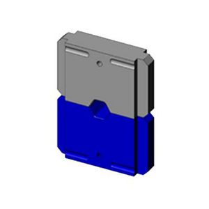 Matrijsset ongeisol. kabelschoenen 10mm² zeskant 7mm DIN40500