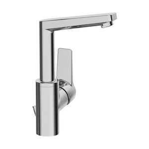 Wastafelmengkraan 150gr.draaibare uitloop met waste