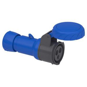 Koppelcontactstop 2P+A 16A 200-250V AC 6h IP67