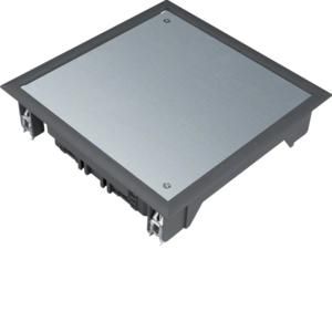 Deksel Q06 200x200mm zwart voor 5mm vloerafdekking