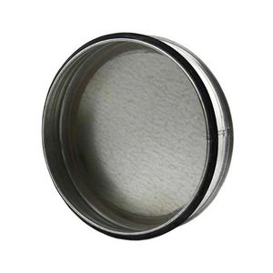 Deksel Spiro Ø125mm voor spiraalbuis gegalvaniseerd