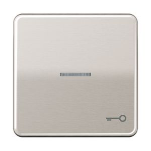 Schakelwip CD500 platin.met lens&sl.symbool