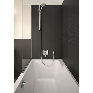 Ecostat Fixfit E wandaansluitbocht chroom 1/2x1/2