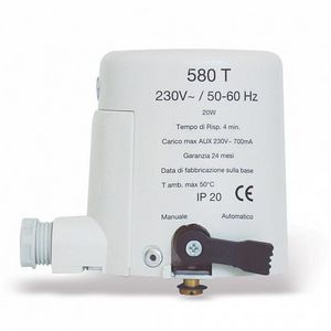 Aandr.elektrothermisch 580T 24V NO voor zonev. 560-561-571