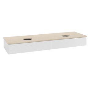 Wastafelonderkast Antao 1600x190x500mm G.White.L L17113GF