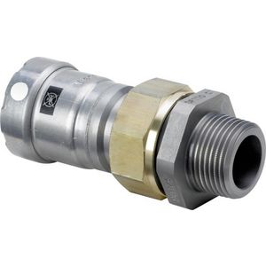 3-del. koppeling vlakd. Megapress-S 1"x1" bt.dr. 4365