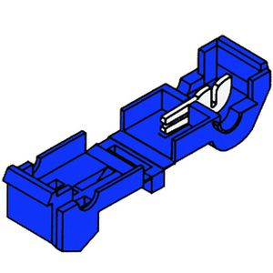 Kist a 100st. geisoleerde aftakklem 2,5mm² combinatie 156135