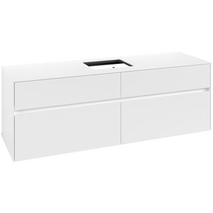Wastafelonderkast Collaro 1600x548x500mm Wh.Matt C134B0MS