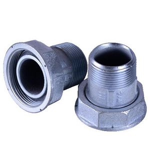 Set a 2st. 2-Del. koppeling 1.1/2" bt. v. gasmeter G16
