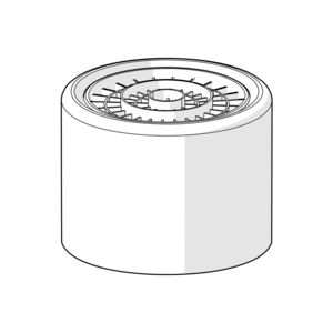 Oras Group, Mousseur keuken, STD M22x1 CC A, Mat zwart