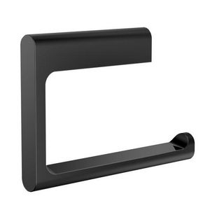 Flow closetrolhouder zonder klep zwart