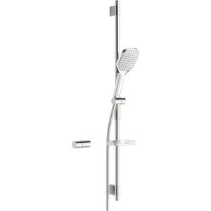 Glijstangset handdouche ø120mm 1 straalsoort 970mm zeepschaal ACTIVEJET Style