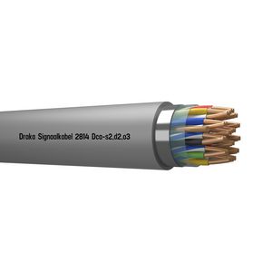 Haspel a 500m. signaal kabel afg Dca gy# 14x2x0,8mm 2814
