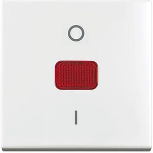 Bedieningswip schroefbev v 2 en 3-polig SI-B-alpinwit (2544-914)