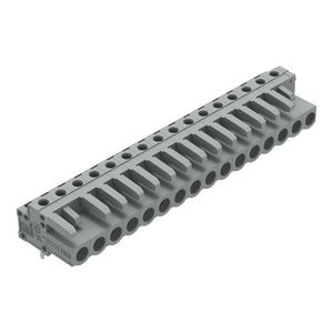 THT FE steker HA raster 5mm grijs 232-246 VVE=25