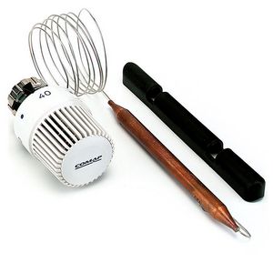 Thermostaatkop 6803ST met afstandvoeler M28x1,5 2m. wit