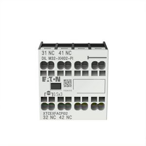 Hulpcontactblok 0m 2v frontmont. DILM7-DILM38 VVE=5