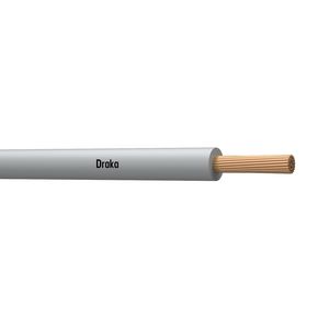 Doos a 100m. installatiedraad H07Z1-K halogeenvrij Cca 70C 450/750V gy# 1,5mm² (Grijs)