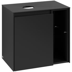 Wastafelonderkast Collaro 600x548x380mm Volcano Black C152B0VL