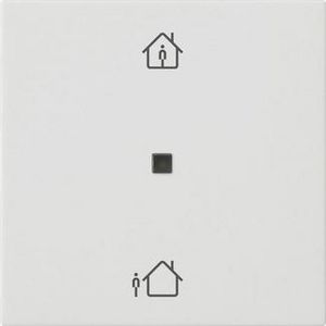 RF Multi bedieningselement-opzetstuk 1-voudig verw.mod. KNX System 55 zuiver wit m