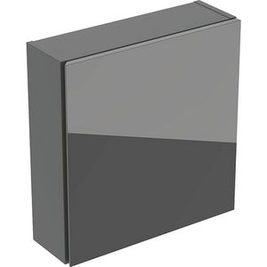 iCon bovenkast vierkant met één deur Lava glas