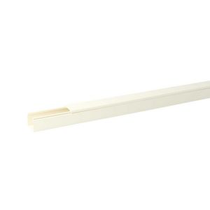 Lengte a 2m. Leidingkanaal KK 25x22 kabelkoker creme VVE=48