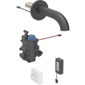 Piave wst wandthermo.kr battinb-functiebox matzwart L=17cm