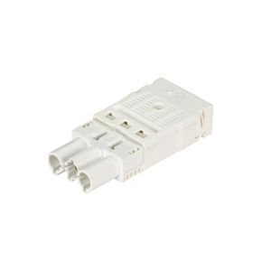 Stekerdeel met trekontlasting GST18I3F S2 ZR1 m wit VVE=50