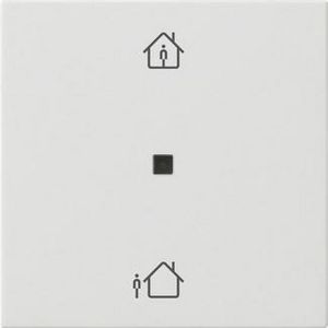 RF Multi bedieningselement-opzetstuk 1-voudig verw.mod. KNX System 55 zuiver wit