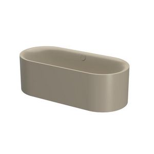 Bad BetteLux Oval Silhouette 1800×800mm Cashmere