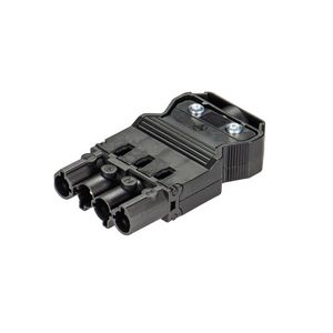 Stekerdeel met trekontlasting GST18I4S S1 ZR1 m zwart VVE=50