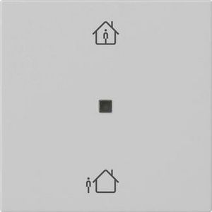 RF Multi bedieningselement-opzetstuk 1-voudig verw.mod. KNX System 55 grijs m