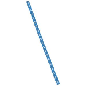 Cijfer 6 blauw Duplix VVE=800