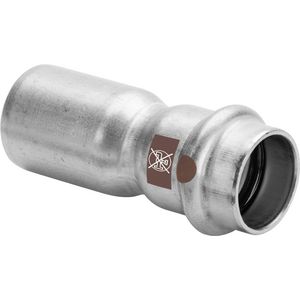 Insteekverloopsok TEMPONOX persaansluiting RVS spie-eind x persaansluiting 35x28mm 1715.1