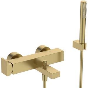 Bad/douchemengkraan h.o.h. 150mm m. badset brushed gold Extra